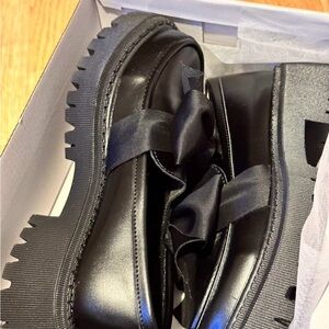 New Woman's Black Loafers